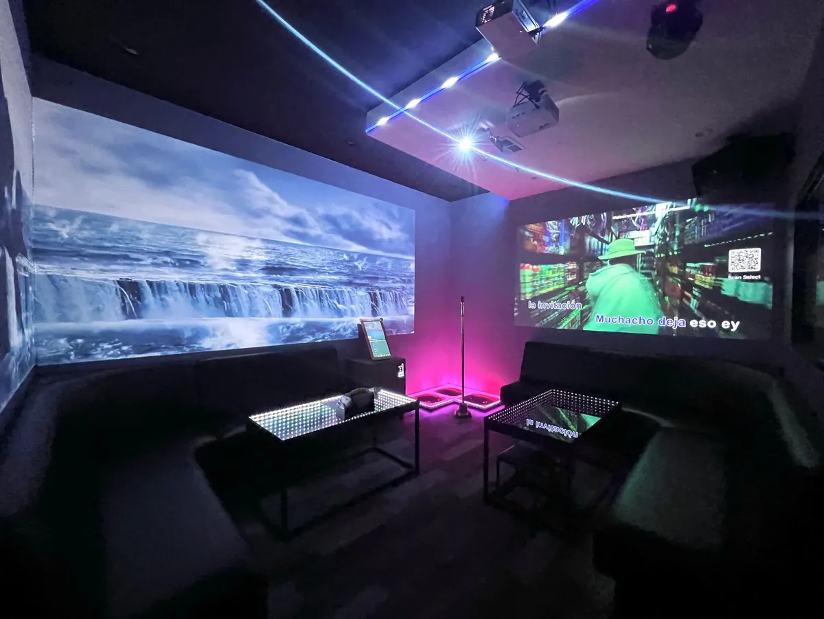 Moxie karaoke room